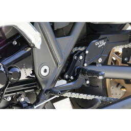 OVER RACING (オーバーレーシング) バックステップ 4ポジション タイプ2 ブラック ペダル可動部ベアリング仕様 ZRX1200 DAEG[ダエグ] 51-811-01B