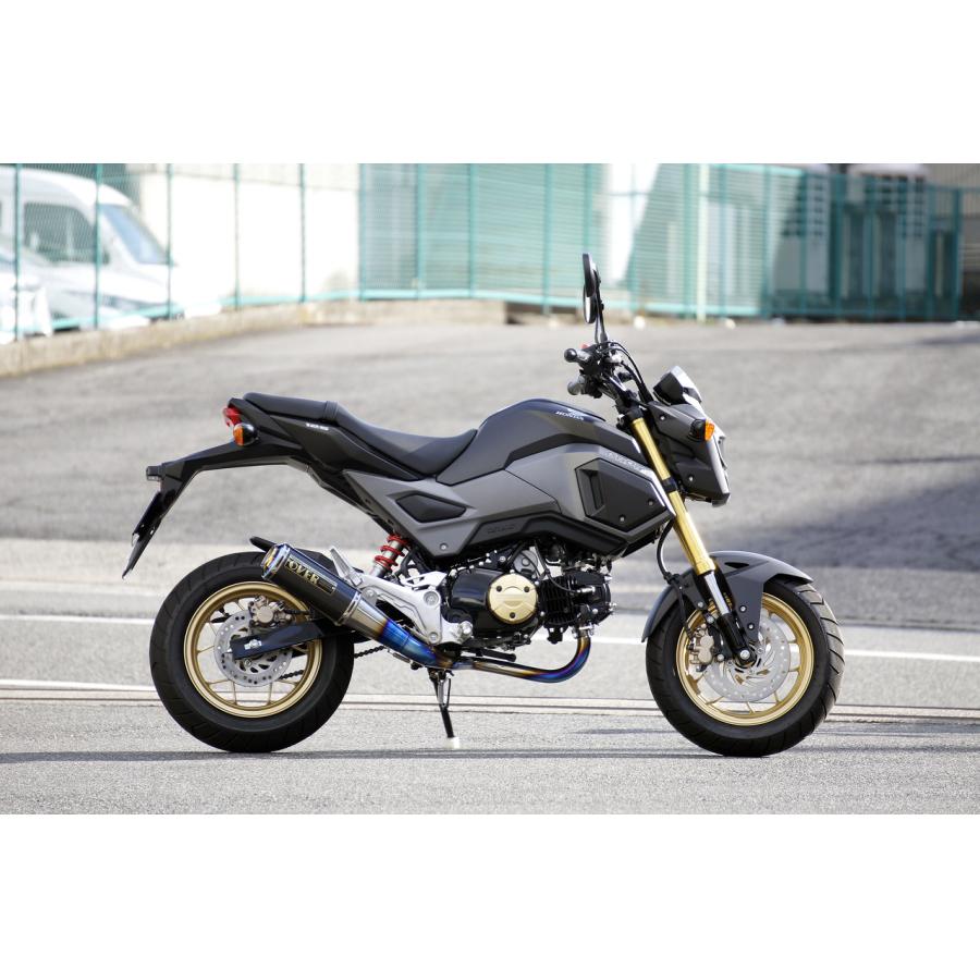 51 cc 〜125 cc  - OVER RACING (オーバーレーシング) GP-PERFORMANCE XL フルチタン GROM グロム 16-222-08 オーヴァーレーシング