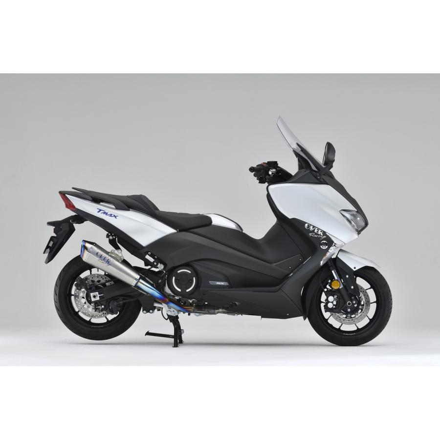 401 cc 〜750 cc  - OVER RACING (オーバーレーシング) マフラー TT-Formula RS+PRO チタン 2-1 TMAX530 16-374-12 オーヴァーレーシング