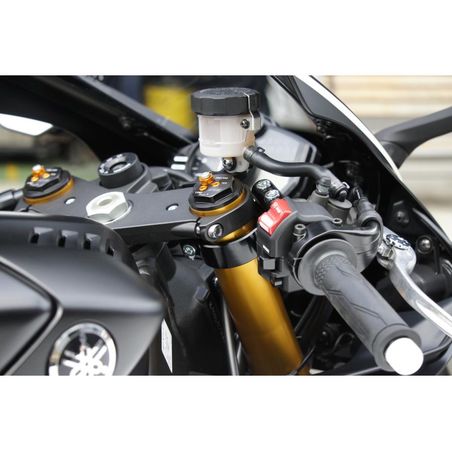 OVER RACING (�����С��졼����) ���ݡ��ĥ饤�ǥ��� �ϥ�ɥ륭�å� �֥�å� YZF-R6 55-433-11B �����������졼����