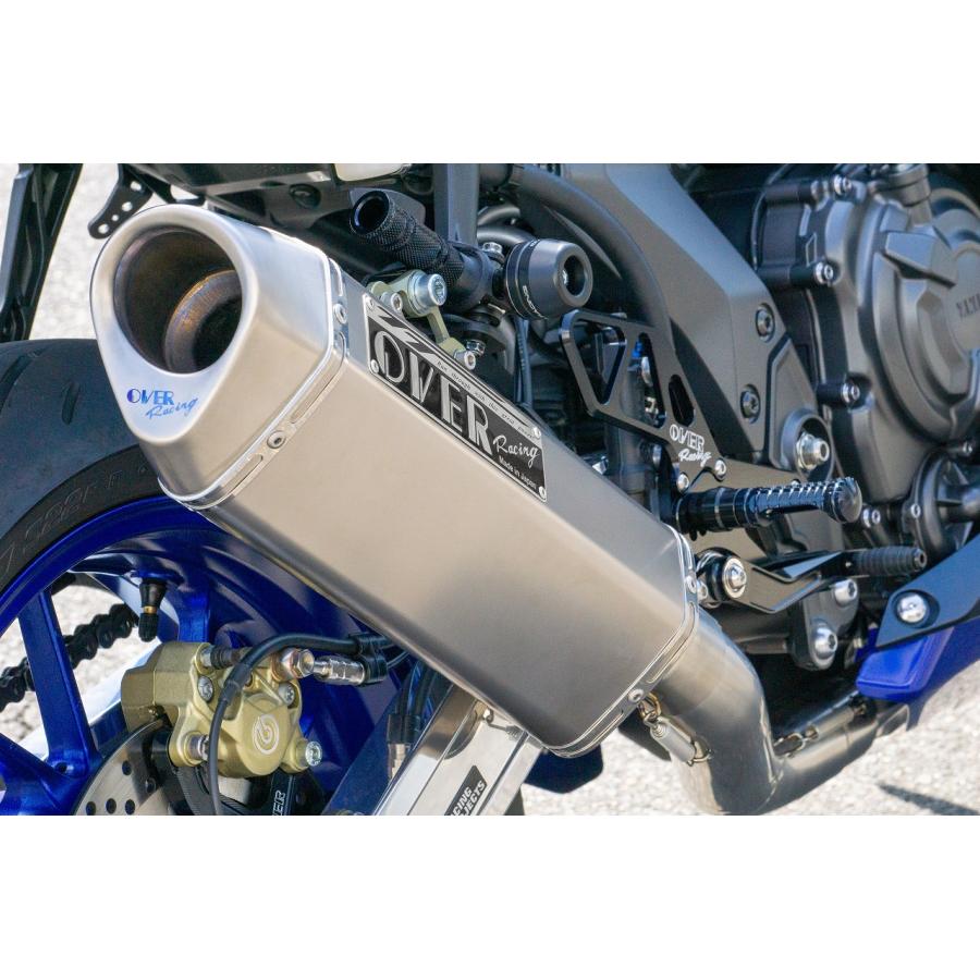401 cc 〜750 cc  - OVER RACING (オーバーレーシング) TT-Formula RS フルチタン 2-1 YZF-R7 サテンフィニッシュ 25-44-111