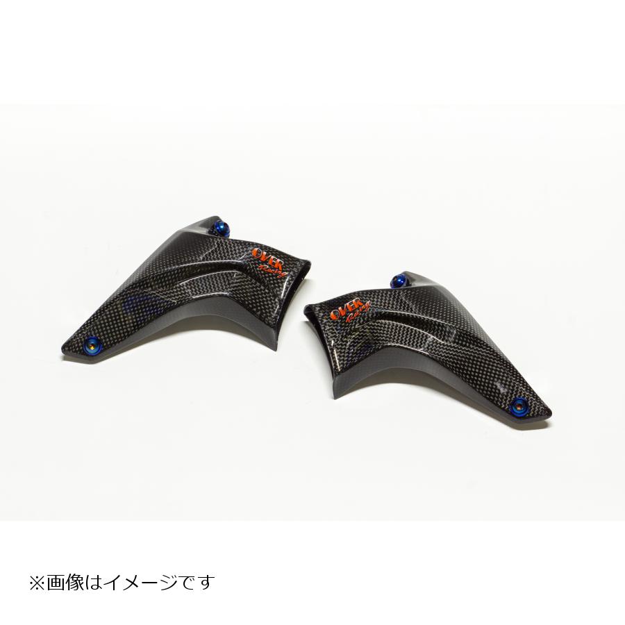OVER RACING (オーバーレーシング) カーボンフロントキャリパーダクト brembo P108...
