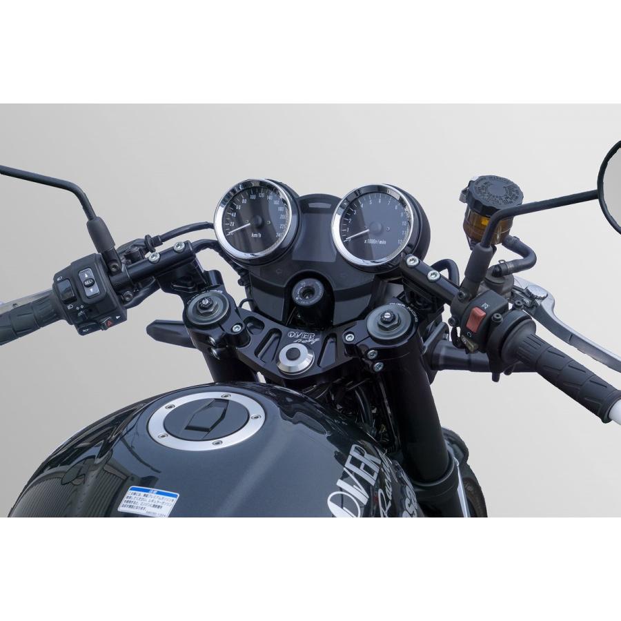 OVER RACING(�����С��졼����) ���ݡ��ĥ饤�ǥ��󥰥ϥ�ɥ륭�å� �֥�å�Z900RS CAFE �����������졼����