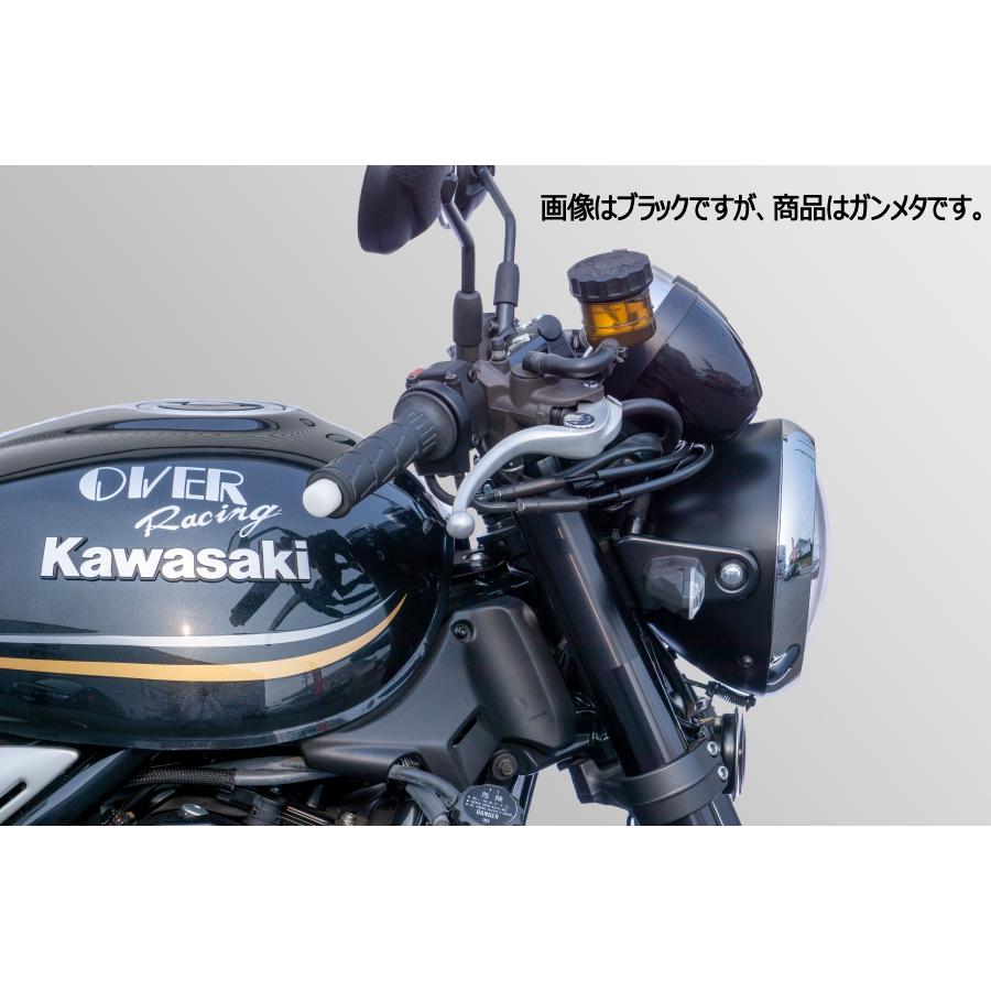 OVER RACING (�����С��졼����) ���ݡ��ĥ饤�ǥ��󥰥ϥ�ɥ륭�å� TYPE2 ����᥿ Z900RS CAFE 55-71-12GM