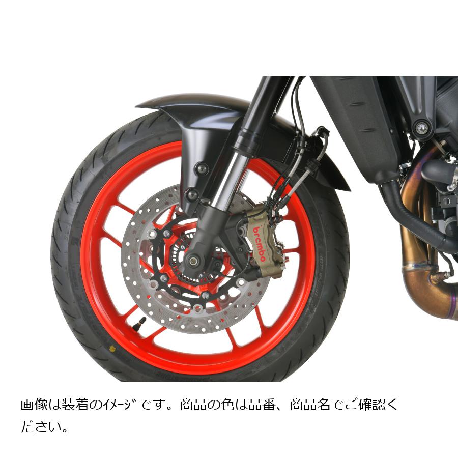 SWAGE LINE PRO(スウェッジラインプロ) Fホースキット バイピース R＆B/BL MT-09 Bremboキャリパー仕様 SAPB372FB