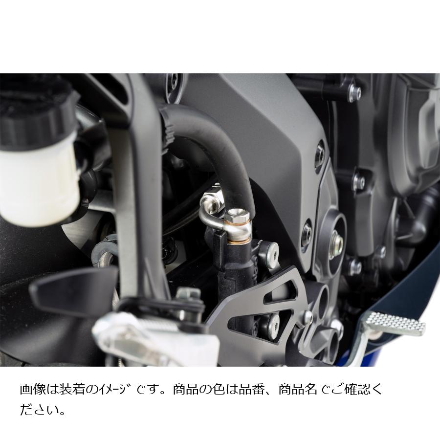 SWAGE LINE PRO(スウェッジラインプロ) リアホースキット ステンブラック/ブラック YZF-R7 BTPB382R