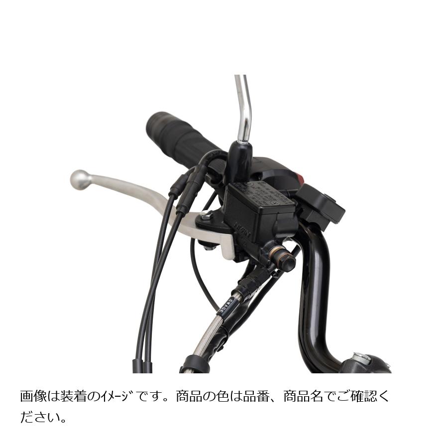 SWAGE LINE (スウェッジライン)プロ フロントホースキット R＆B/ブラック GB350 SA...