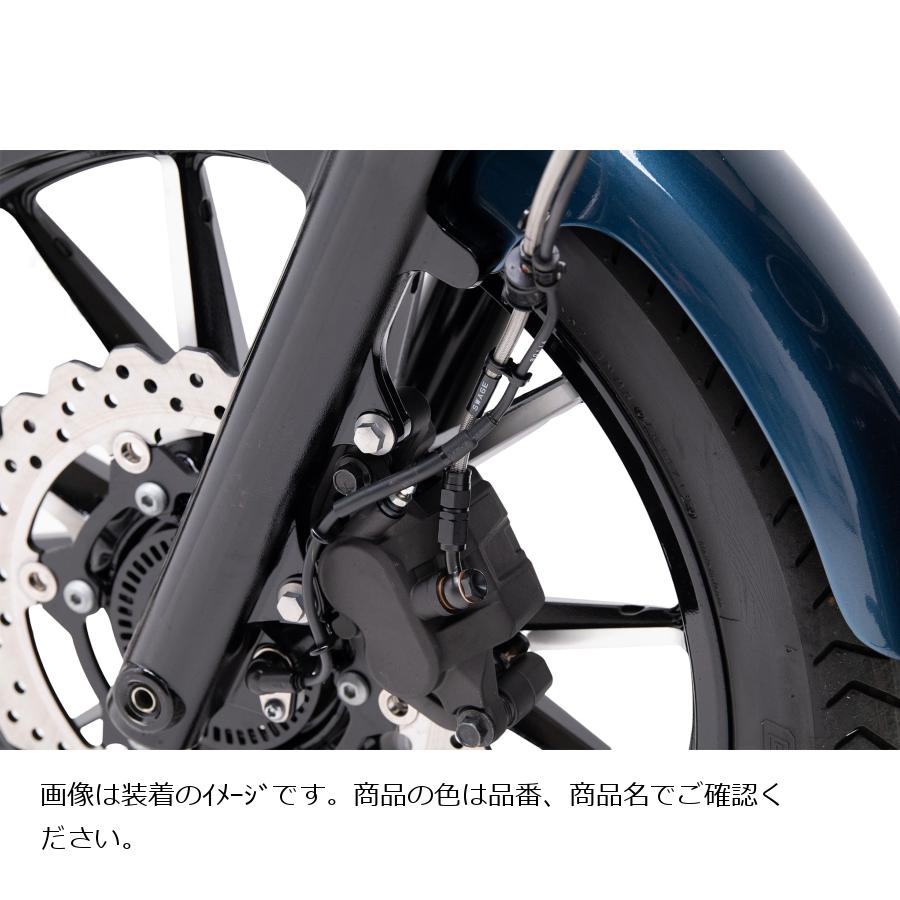 SWAGE LINE PRO(スウェッジラインプロ) フロントホースキット R＆B/ブラック BOLT/...