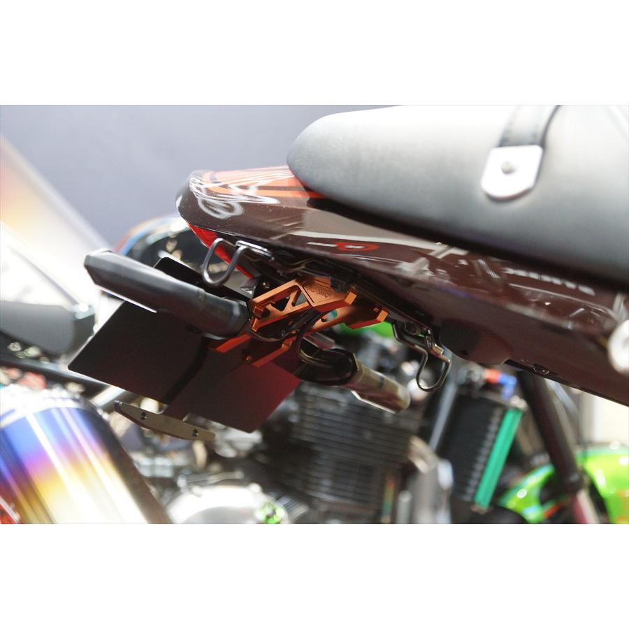 STRIKER(ストライカー) アルミビレットフェンダーレスキット ブラウン Z900RS