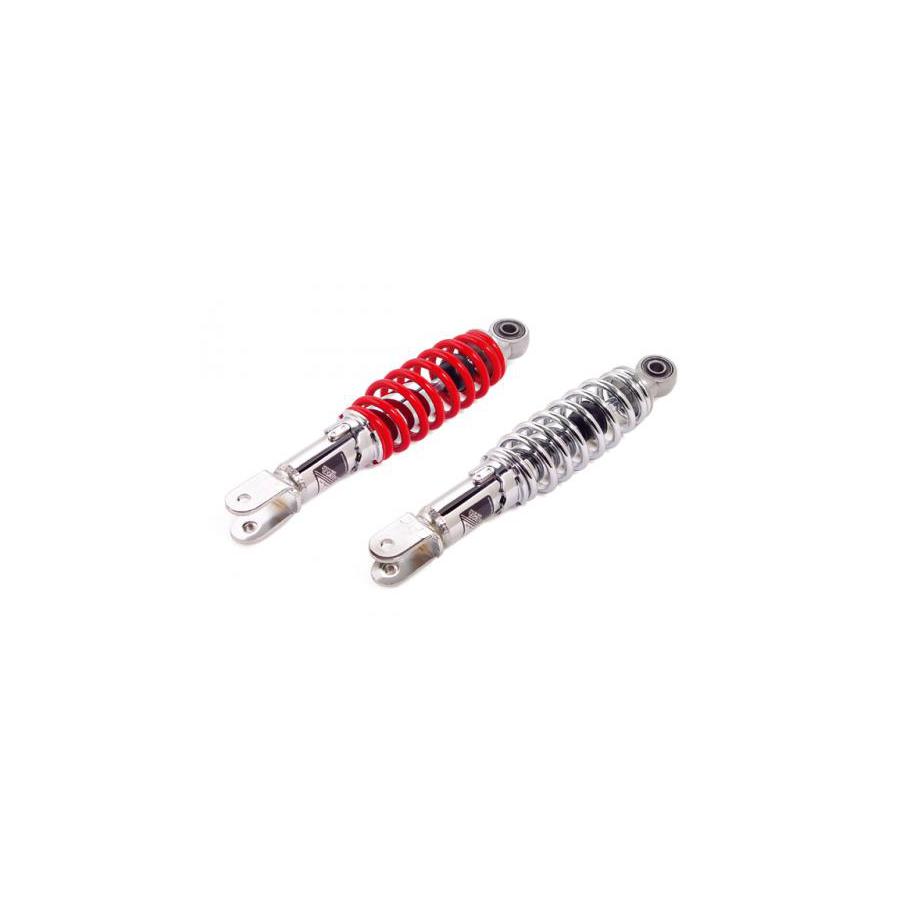 SP武川(SPタケガワ) リアショックアブソーバー クロムメッキ/レッド/265mm Today/Dio(AF62)(STD+10mm)