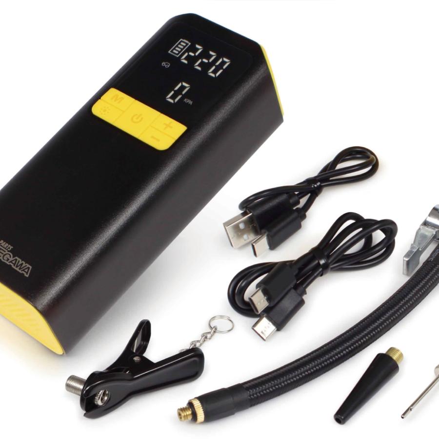 SP武川 (SPタケガワ) e-エアーポンプ 電動式エアポンプ(4000mAh/19L/min)(5V/2A) 08-02-0047