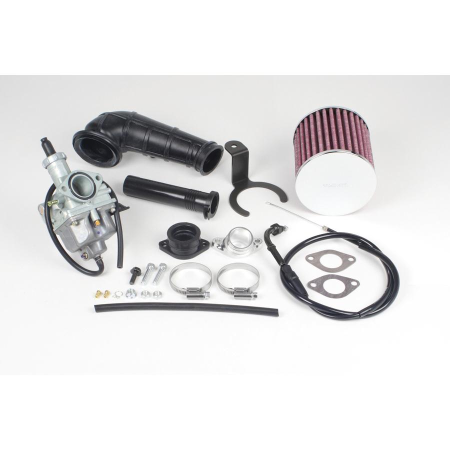 SP武川(SPタケガワ) ビックキャブキット PD22 エアフィルター付 エイプ Ape100 モタード XR100Motard 2017-03-05-0156