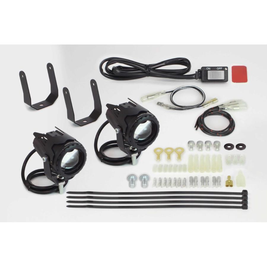 SP武川 (SPタケガワ) LEDフォグランプキット(カットライン/15W)(2個入) レブル250/CL250(TAKEGAWA社製レッグバンパー装着車用) 05-08-0625