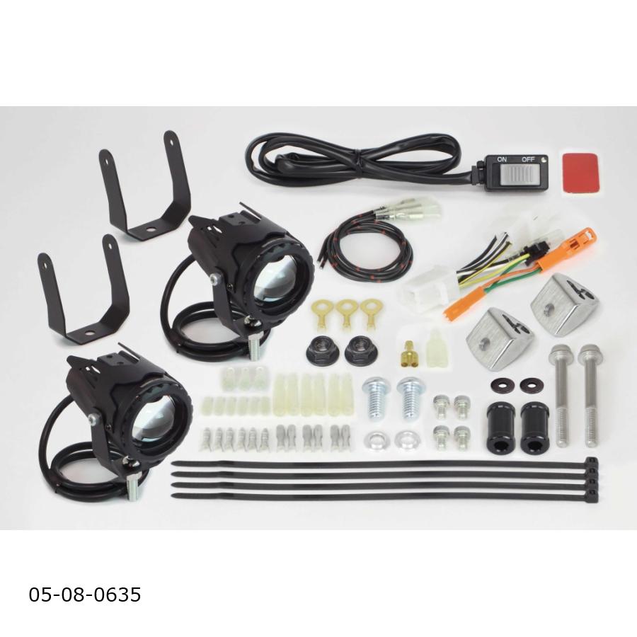 SP武川 (SPタケガワ) LEDフォグランプキット(カットライン/10W)(2個入) CT125(JA55/JA65)(ノーマル車用) 05-08-0635