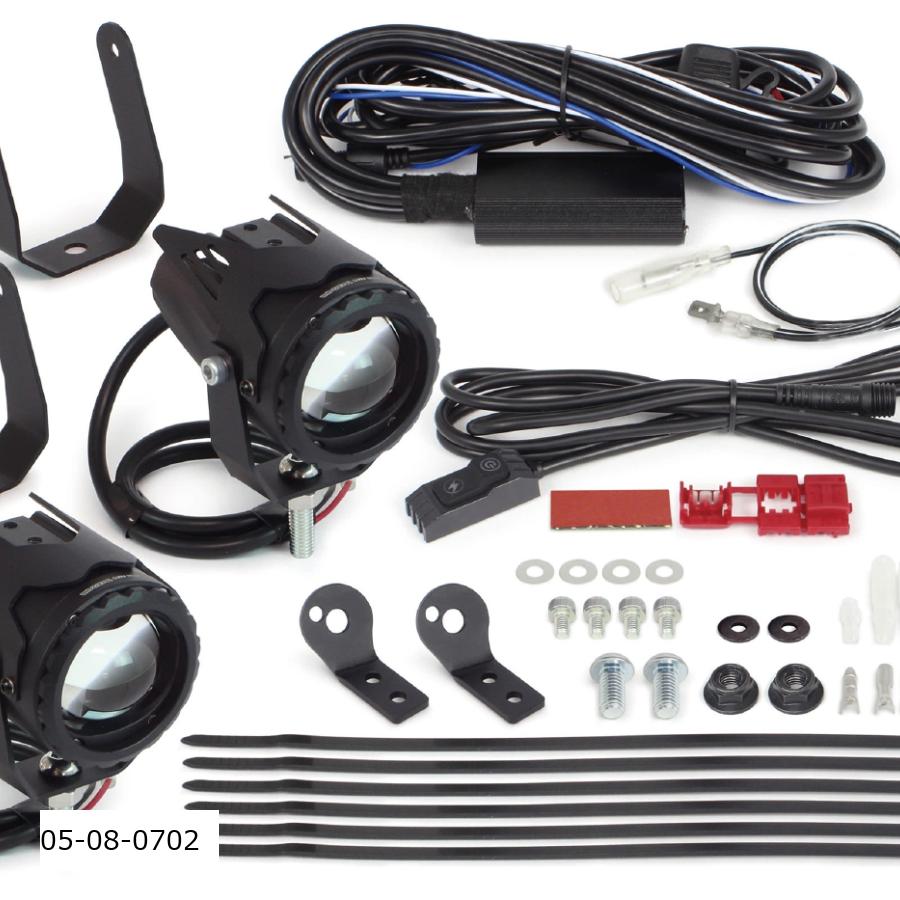 SP武川 (SPタケガワ) LEDフォグランプキット(カットライン/15W/2色)(2個入) PCX125/160(タケガワ社製フロアステップサイドバー装着車) 05-08-0702