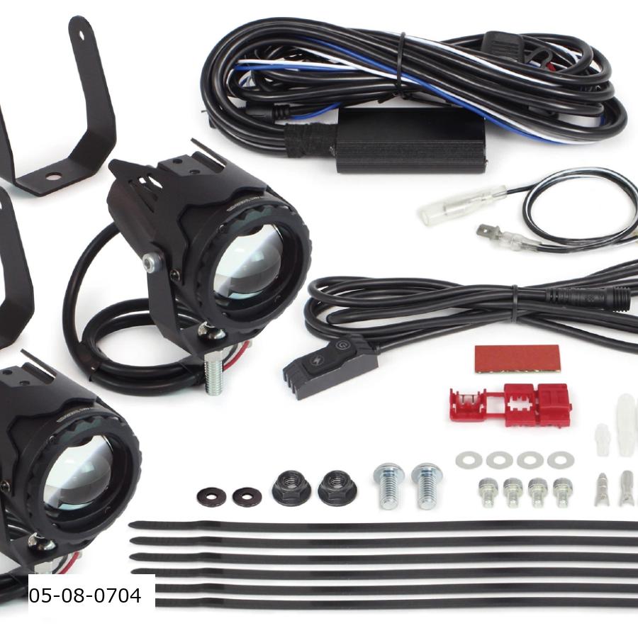 SP武川 (SPタケガワ) LEDフォグランプキット(カットライン/15W/2色)(2個入) レブル250/CL250(タケガワ社製レッグバンパー装着車用) 05-08-0704(2.0)