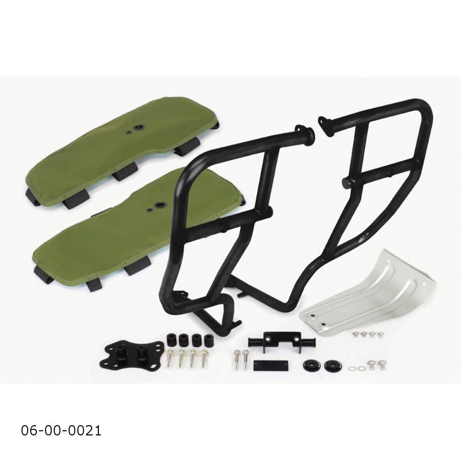 SP武川 (SPタケガワ) レッグバンパー＆シールドキット (GREEN)クロスカブ50/110(AA06/JA45/JA60) 06-00-0021
