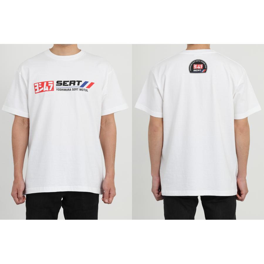 ヨシムラ Yoshimura SERT Motul チームTシャツ/ホワイト L 900-225-210L