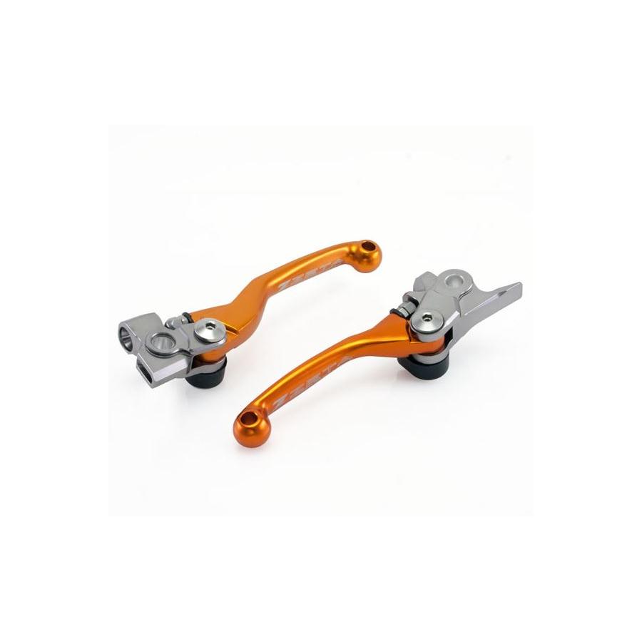 ZETA PIVOTレバーセットFP 3Fi オレンジ KTM 250-530EXC/EXC-F/SX/SX-F/XC/XC-F/XC-W/XCF-W/450SMR