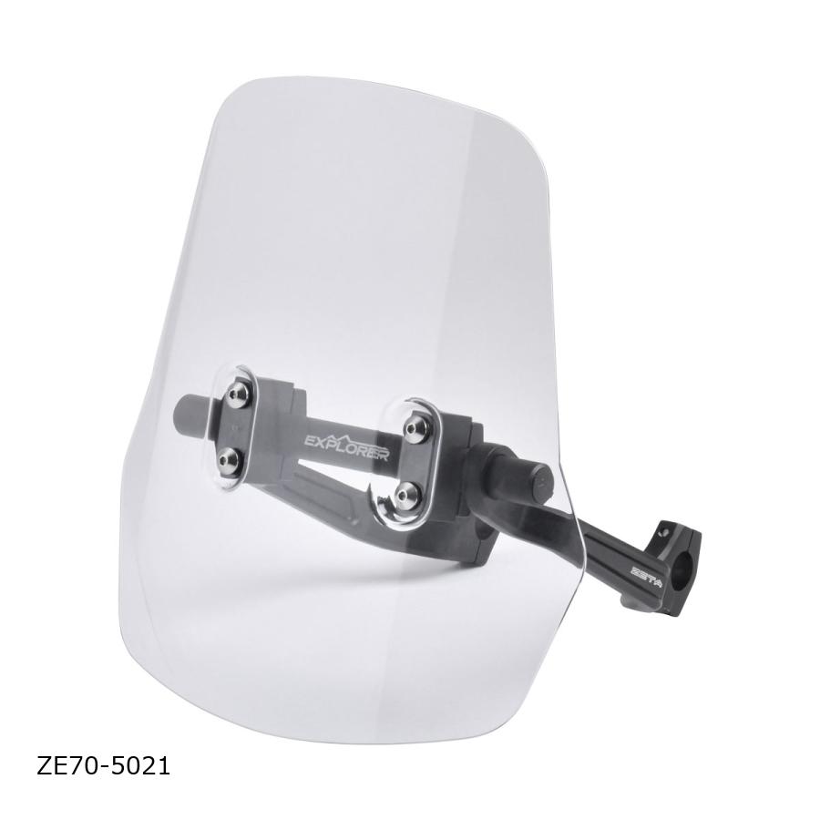 ジータ Exp.ウインドシールド STD タイプ エクスプロラーハンドル ZE70-5021
