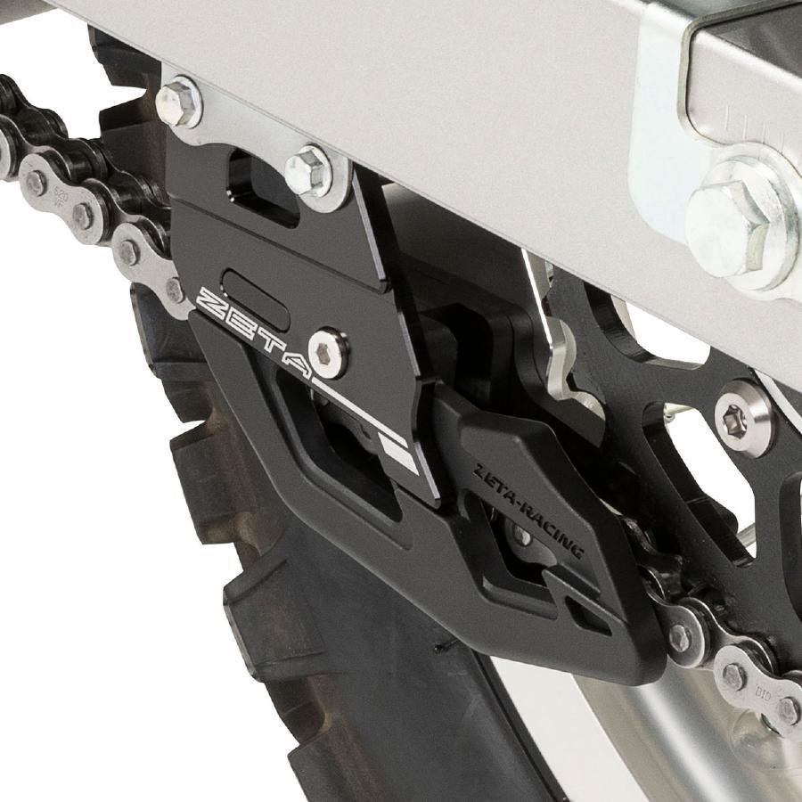 ZETA チェーンガイド KLX230 (20) ブラック アルミ合金製 ZE82-1180