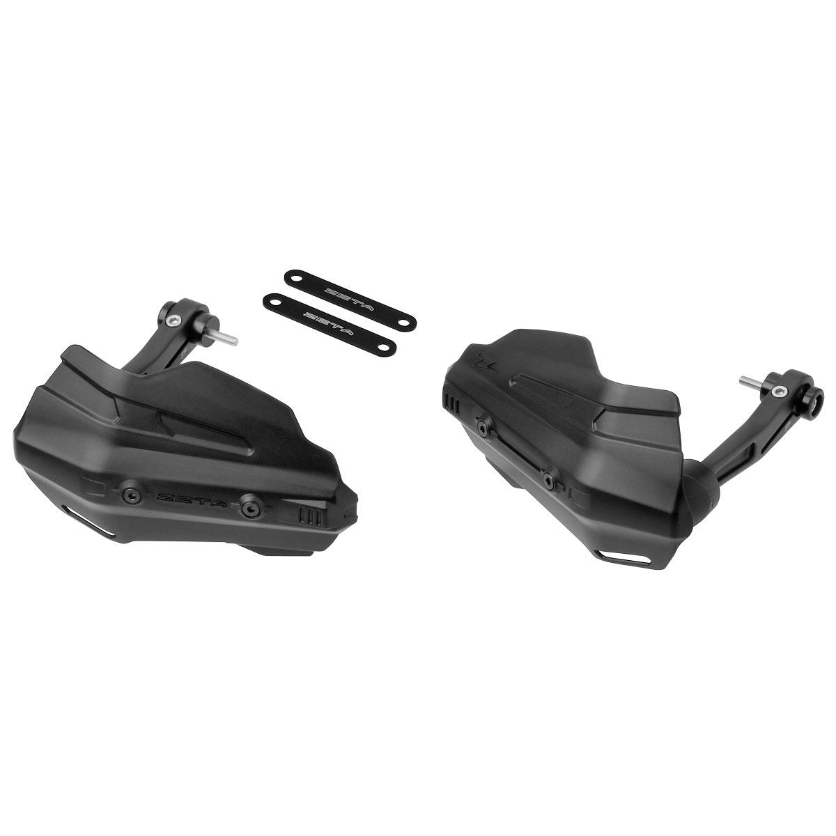 車把護套 - ZETA (ジータ) SONICハンドガード ブラックプロテクターKIT M6 TYPE D9448