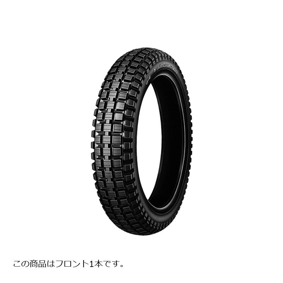 DUNLOP (ダンロップ) 90/100-19 55P D608F WT バイク用タイヤ フロント 1本 D608 252979