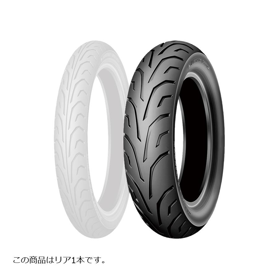 Below 15 inches - DUNLOP (ダンロップ) 150/80B16 71V GT502 TL バイク用タイヤ リア 1本 GT502 275835