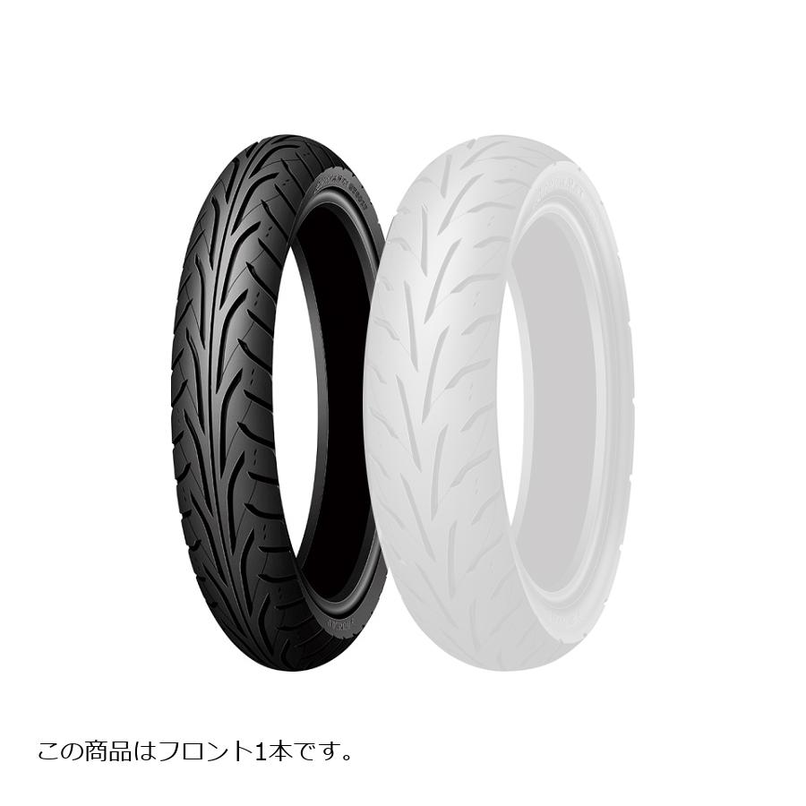 DUNLOP (ダンロップ) ARROWMAX GT601 F バイク用タイヤ フロント 1本 100/80-18 53H TL 307349