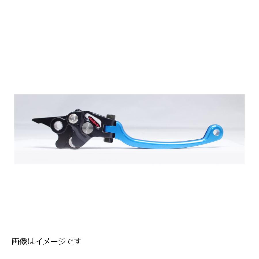 メーカー名：アクティブメーカー品番：12011409販売備考：ストリートでの必要十分な機能に特化した可倒式レバーです。適合情報：ホンダ[HONDA] ADV150 (ABS) 20◆全日本ロードレース選手権(主にST600クラス)でのシェア約80％を誇るアクティブ「RS(レーシングスペック)ビレットレバー」のノウハウを生かした設計で、ストリートでの必要十分な機能に特化した可倒式レバーです◆精度の高い切削で組み付け後のガタがなく、レバーを真っ直ぐに引くことができるため、指先の力が正確に伝わりライディングに集中できます◆手の大きさや夏冬のグローブ厚の違いに対応できる細やかなレバー位置調整機能◆ブレーキ/油圧式クラッチ・・・1クリックで1.75mm(250ccの場合22段階)◆ワイヤー式クラッチ・・・ワイヤー長調整とは別に無段階で調整【素材】・ブレーキホルダー(A6061）・クラッチホルダー(A7075)・レバー(A6061)◆カラー：ブルー◆STFブレーキレバー：左