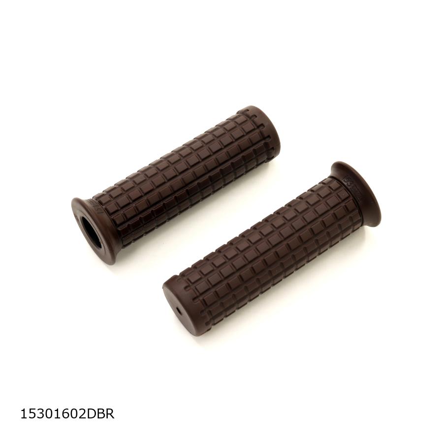 ACTIVE (アクティブ) ブロックSグリップ ダークブラウン 全長:124mm/ハンドル径:Φ22.2 15301602DBR