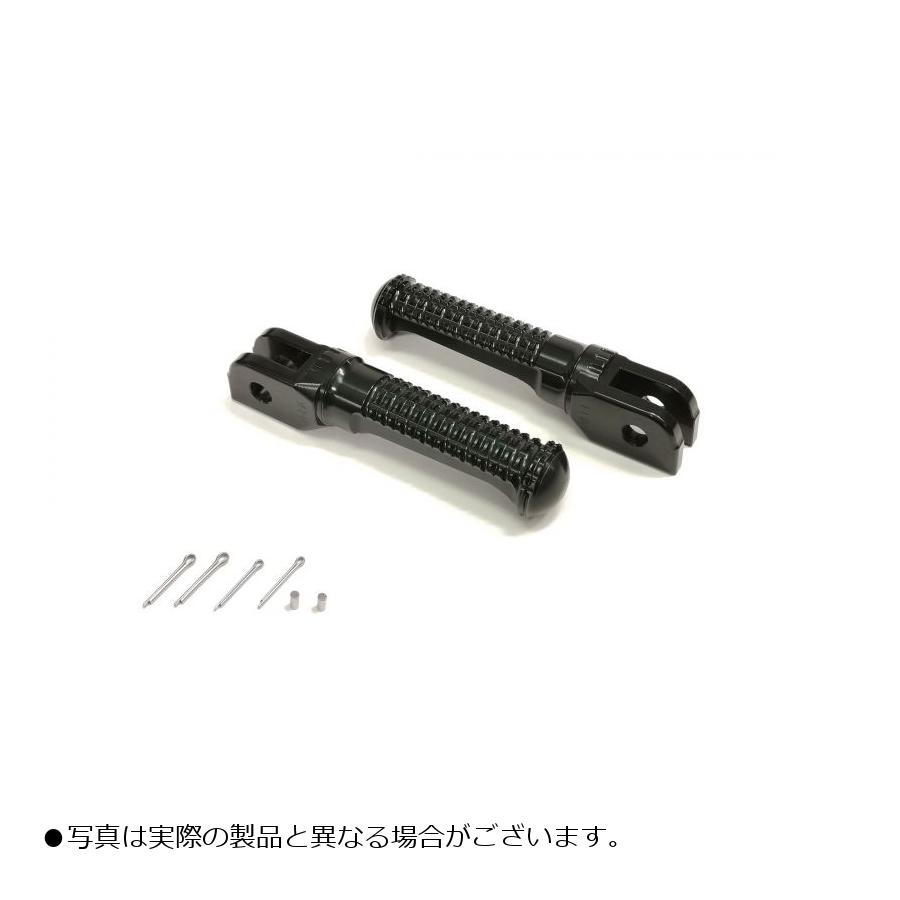 メーカー名：アクティブメーカー品番：17700002Bゲイルスピード「フットコントロールキット」と同じマシニング加工のエッジが効いた切削溝は、靴底が滑らずサーキットでも十分にライダーの走りをサポートします。純正ポジションから大きく変更しないため乗りやすく、また体重をしっかりと支えるのでコーナー侵入の倒しこみがスムーズで、旋回中の安定感を得られます。・カラー：ブラック・材質：アルミ6061材・バー重量：29g・ステップ長：72mm(樹脂キャップ除く)・MFJレギュレーション準拠・6段階角度調整・オプション(延長カラー、オフセットカラー)販売備考：純正リプレイスのステップバー(ライダー側)。MT-07 21/YZF-R25 18-21/MT-25 18-21 etc