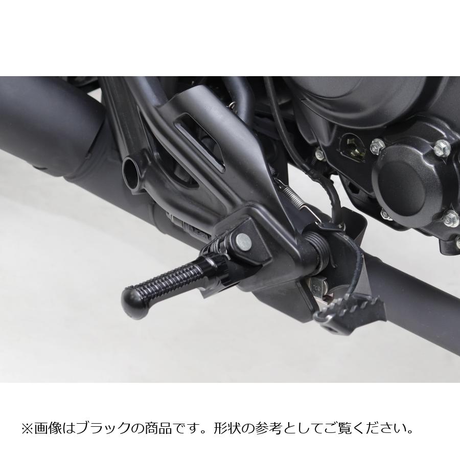 ACTIVE (アクティブ) ステップバー（ライダー側）シルバー HONDA系-2 REBEL250 17700007S