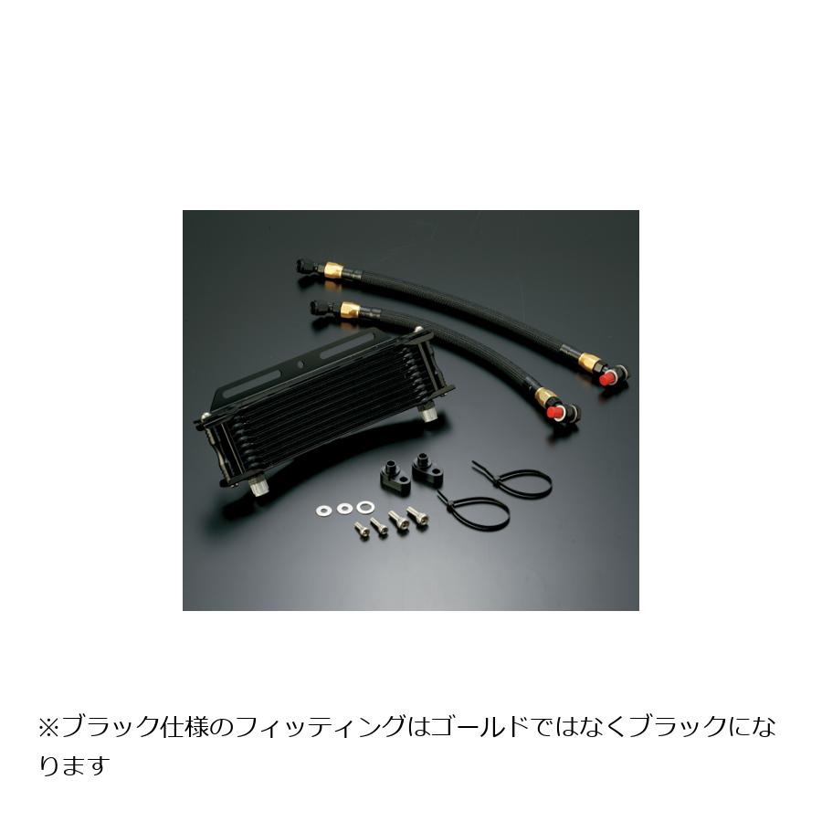ACTIVE (アクティブ) OILクーラーKIT ラウンド #6 9-10R ブラック仕様 CB750 92-08 AC14032310B