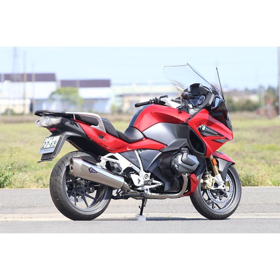 アールズギア リアルスペック フルEX シングル チタンポリッシュ BMW R1250RT 19- RB13-01RT