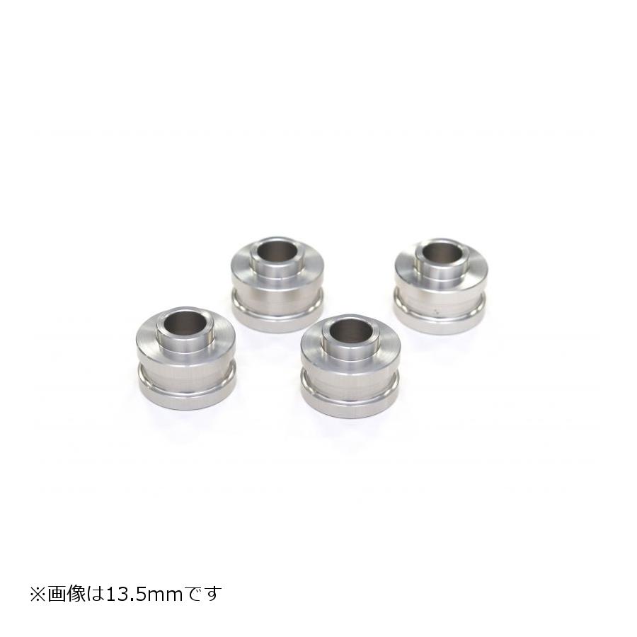 GALE SPEED (ゲイルスピード) オフセットカラー 13mm シルバー 4個入 表凸/裏凹 29...