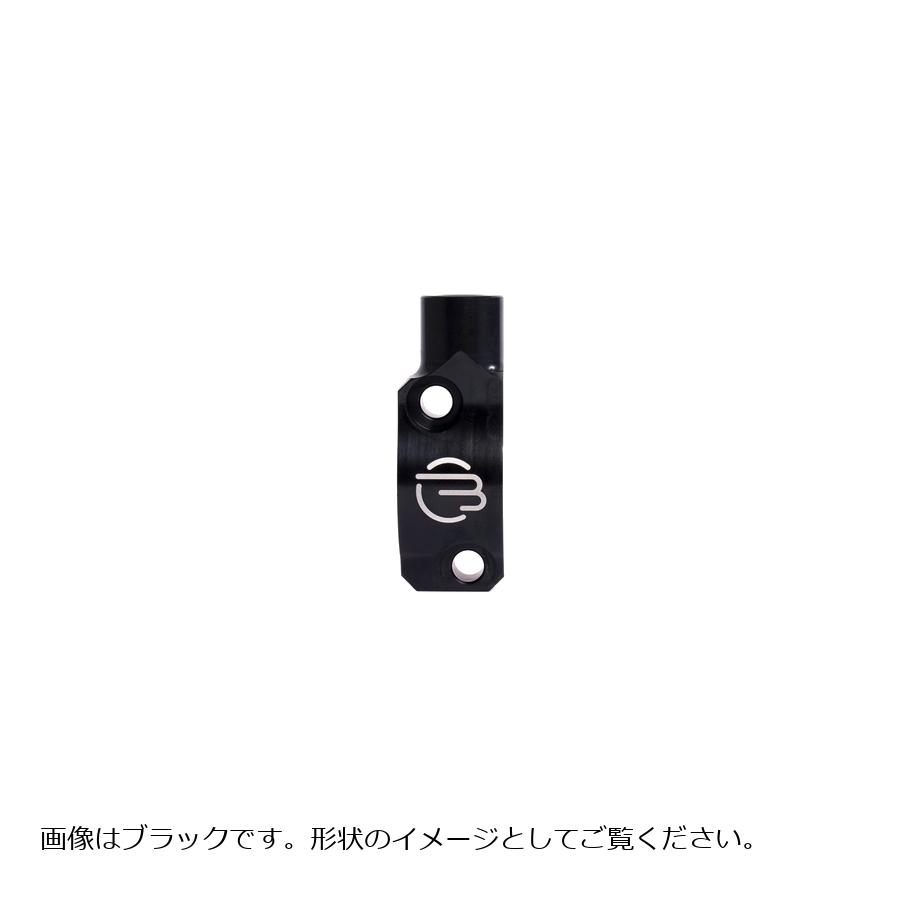 ベルリンガー ミラーホルダー クラッチ側 M10 正ネジ クローム インチバー用 MDC7H-CH