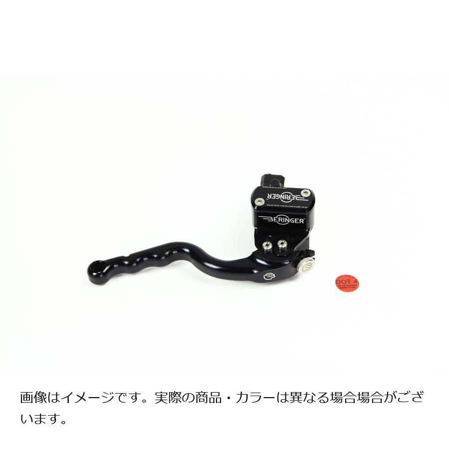 Rakuten - ベルリンガー タンク一体式φ17.5 フロントブレーキマスター レーシング3フィンガー ブラック BRO-12-3
