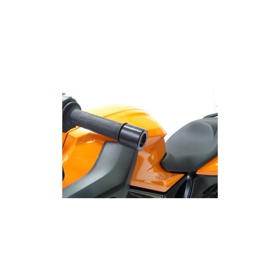 R&G (アールアンドジー) バーエンドスライダー ブラック F800R RG-BE0049BK