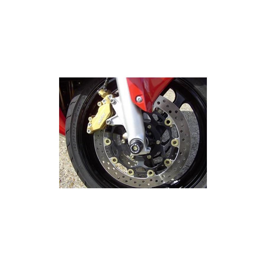 R&G (アールアンドジー) フォークプロテクター ブラック VTR1000SP-1 VTR1000SP-2 ...