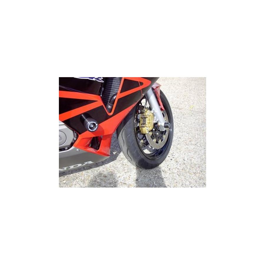 R&G (アールアンドジー) フォークプロテクター ブラック VTR1000SP-1 VTR1000SP-2 ...