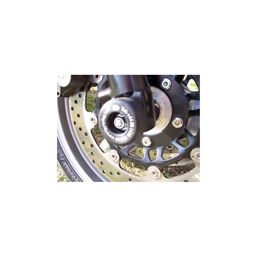 R&G (アールアンドジー) フォークプロテクター ブラック DAYTONA 600 [デイトナ] SPEEDFOUR 600[スピードフォア] TT600 DAYTONA650 RG-FP0013BK