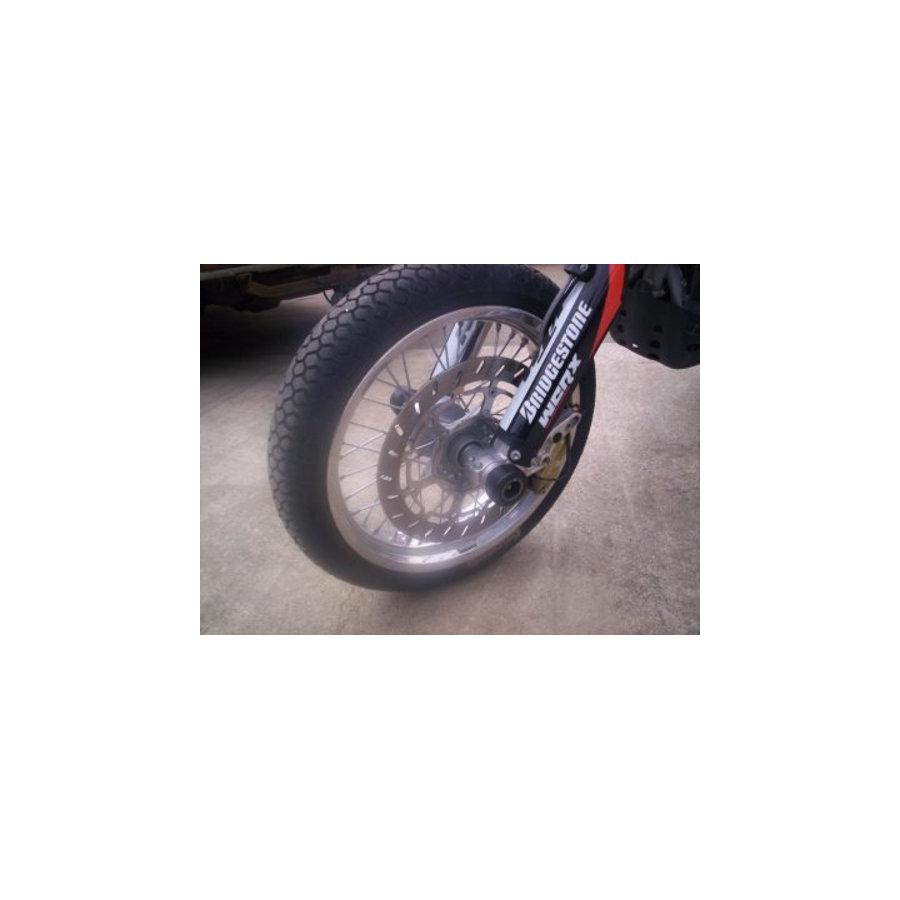 R&G (アールアンドジー) フォークプロテクター ブラック 640LC4 ENDURO 660SMC 640LC4 SUPERMOTO RG-FP0024BK