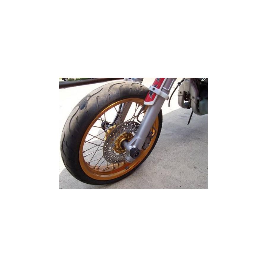 R&G (アールアンドジー) フォークプロテクター ブラック XR650R RG-FP0035BK