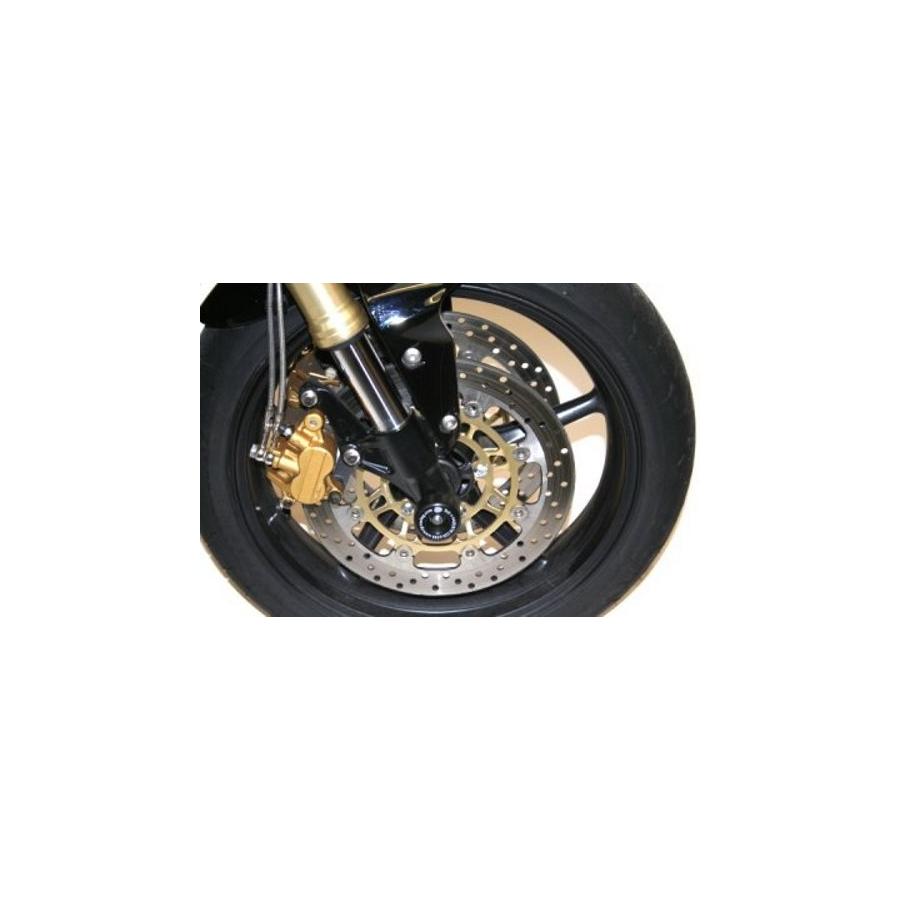 R&G (アールアンドジー) フォークプロテクター ブラック DAYTONA 675 [デイトナ] STREET TRIPLE 675 [ストリートトリプル] RG-FP0047BK