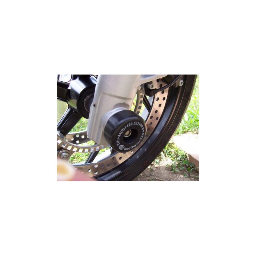 R&G (アールアンドジー) フォークプロテクター ブラック F800R F800S F800ST [スト...