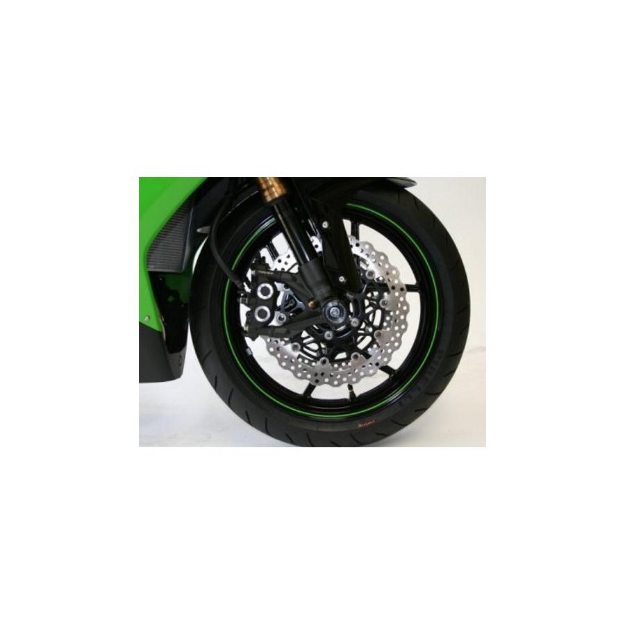 R&G (アールアンドジー) フォークプロテクター ブラック ZX-10R RG-FP0081BK