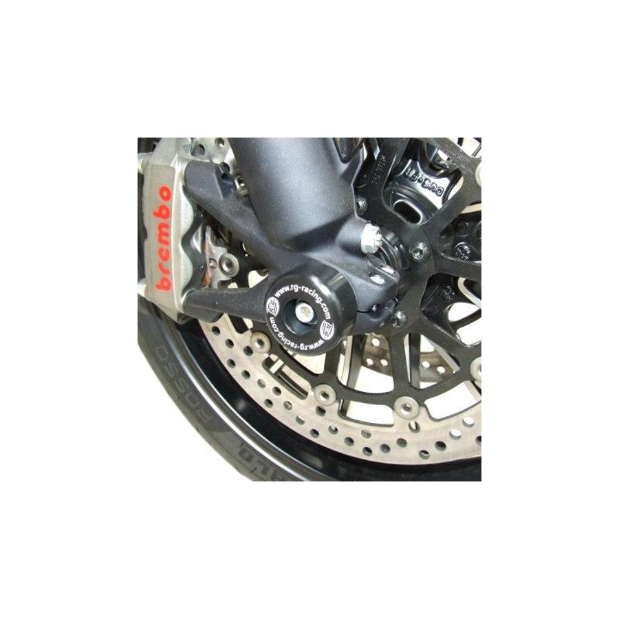 R&G (アールアンドジー) フォークプロテクター ブラック DIAVEL[ディアベル] RG-FP0103BK