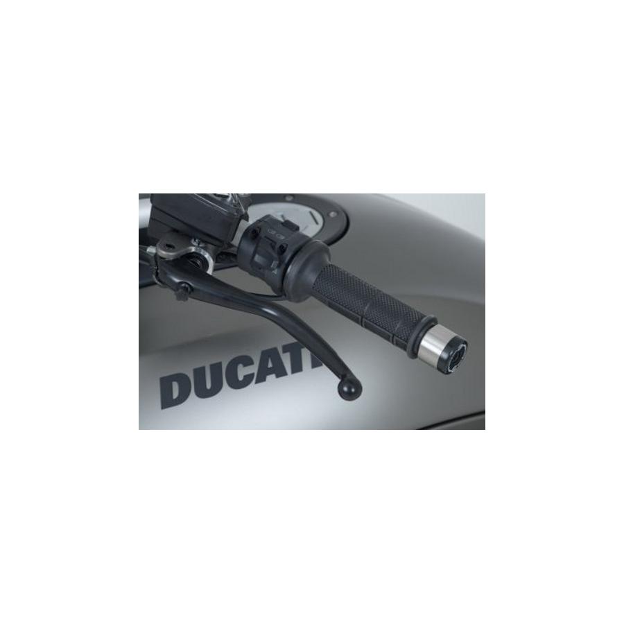 R&G (アールアンドジー) バーエンドスライダー ブラック DIAVEL[ディアベル] RG-BE0074BK