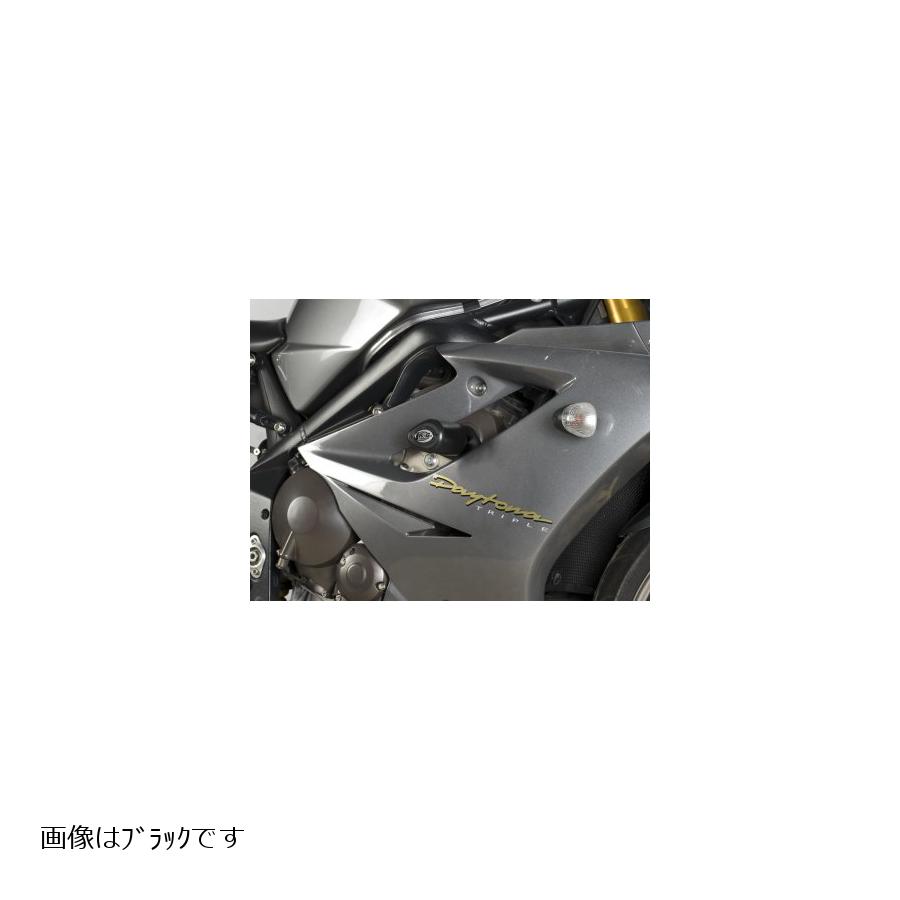 アールアンドジー,エアロクラッシュプロテクター,WHT,TRIUMPH,Daytona675,06-12